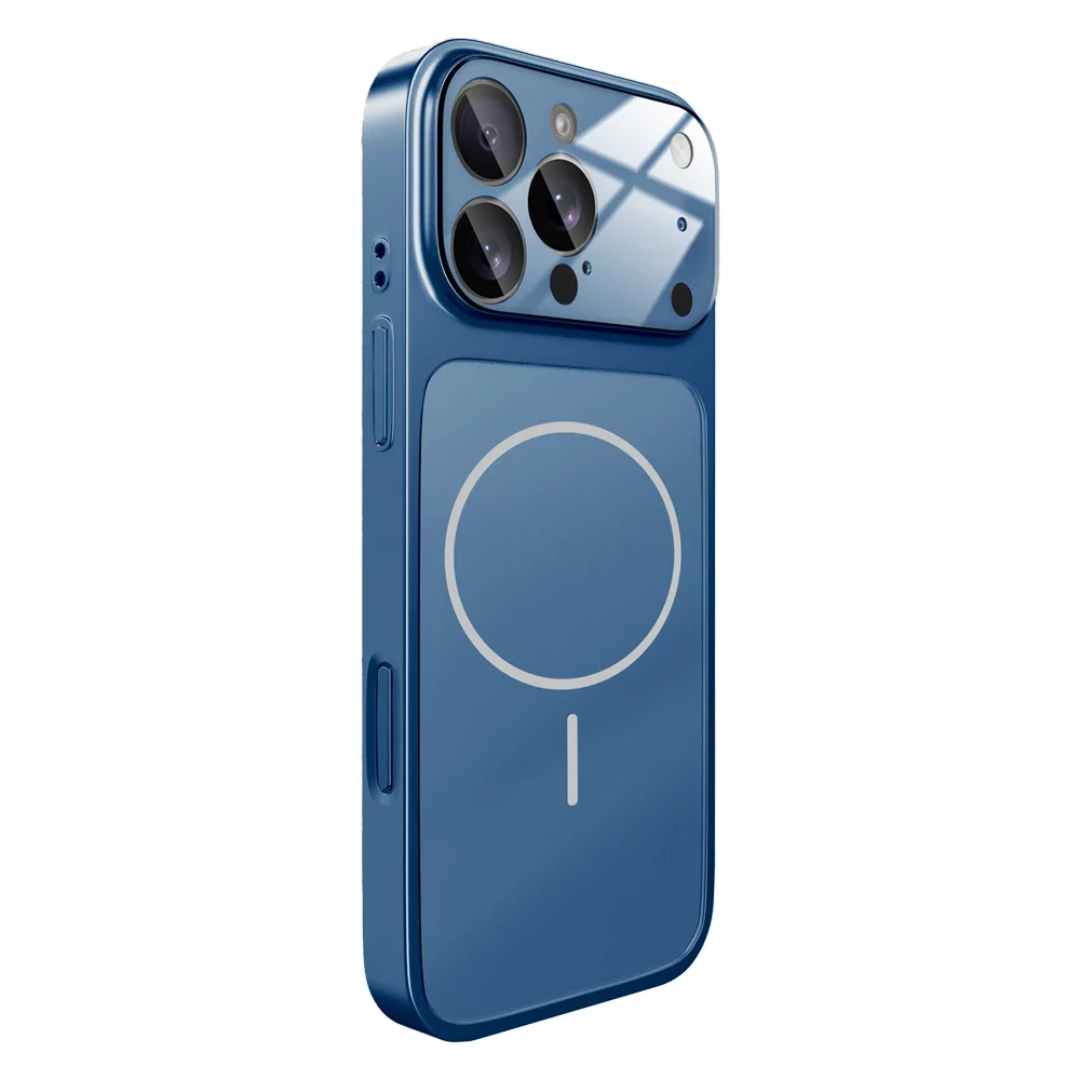 Case MagSafe Azul Intenso — vista traseira